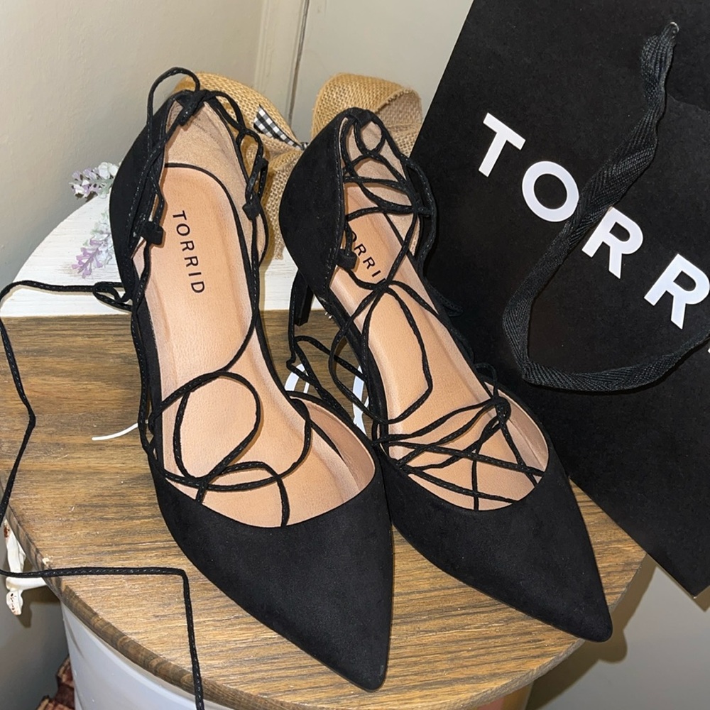 Torrid heels , size 8w